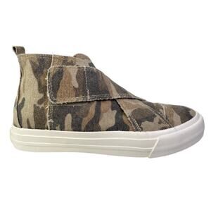Gypsy Jazz Women's Tan Camo Hi Top Florence Sneaker Shoes Size 6